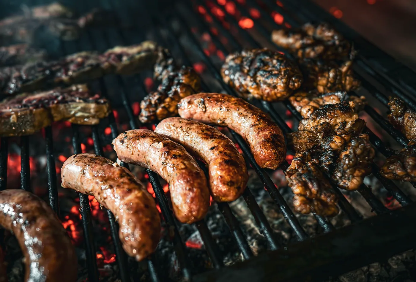 Grilled meat atmosphere